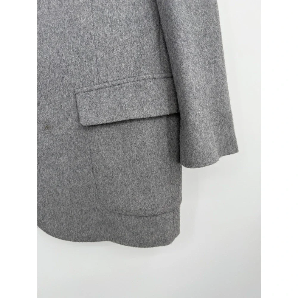 VTG Mainline Collection Men Sports Jacket Gray Wool Cashmere‎ Old Money Office